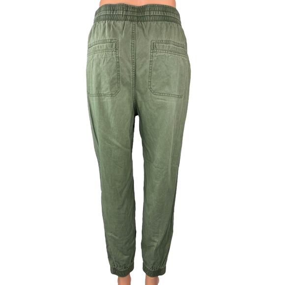 Hollister Sage Green Ultra High Rise Elastic Waist Pull On Jogger Pants Size S - Picture 3 of 5